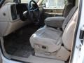  2002 Silverado 2500 LT Extended Cab 4x4 Tan Interior