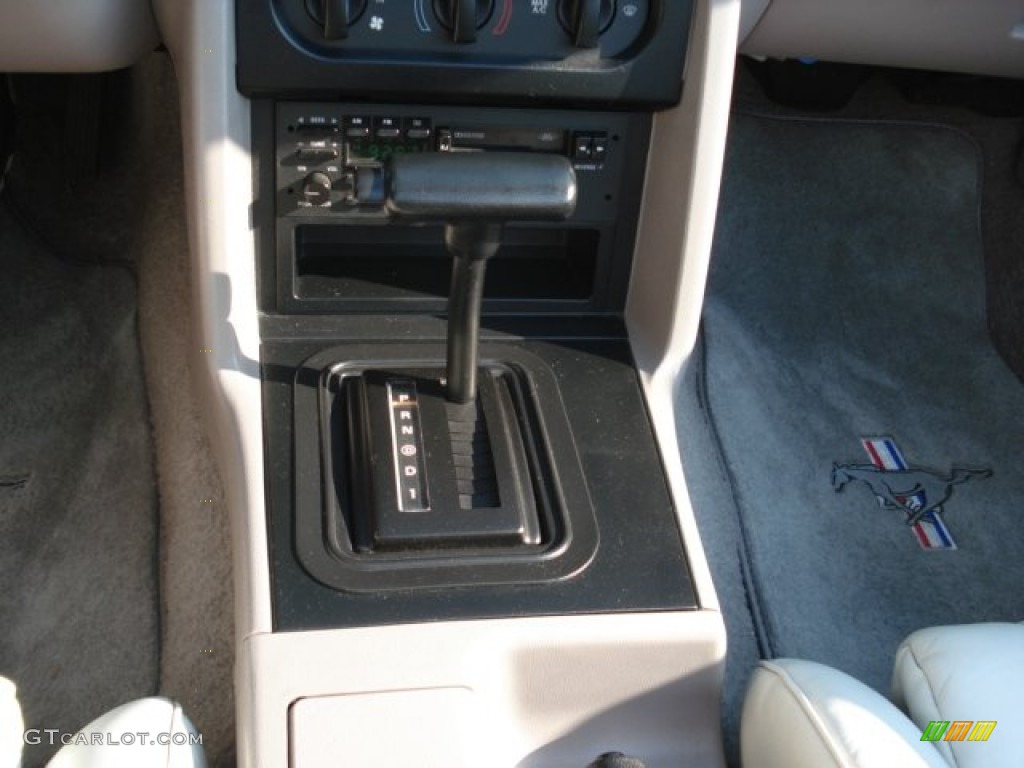 1991 Ford Mustang LX 5.0 Convertible Transmission Photos