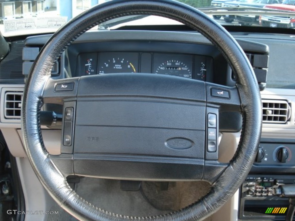 1991 Ford Mustang LX 5.0 Convertible Steering Wheel Photos