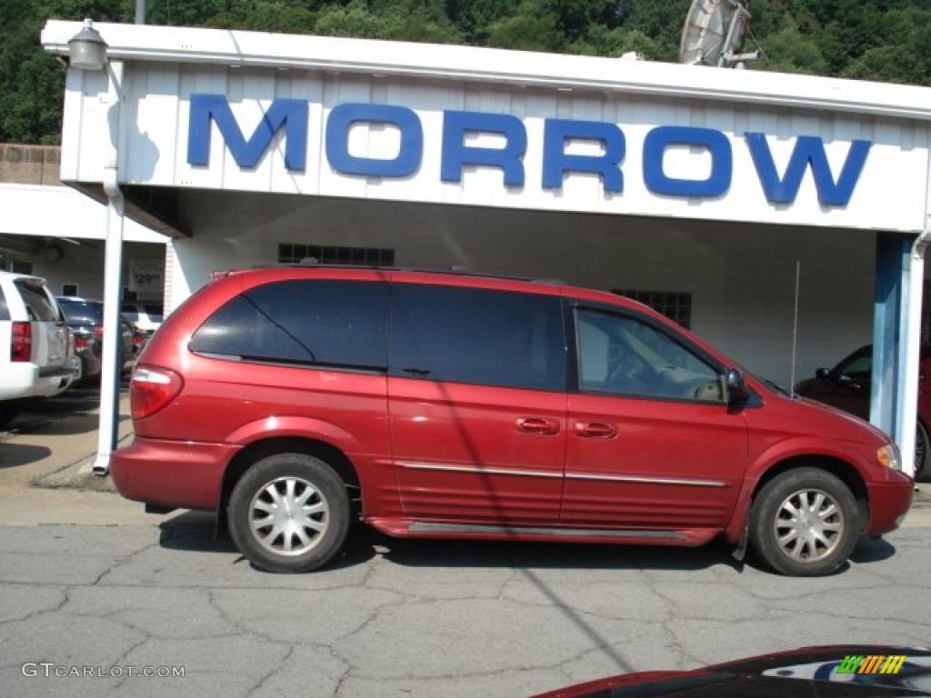 2003 Town & Country LXi - Inferno Red Pearl / Taupe photo #1