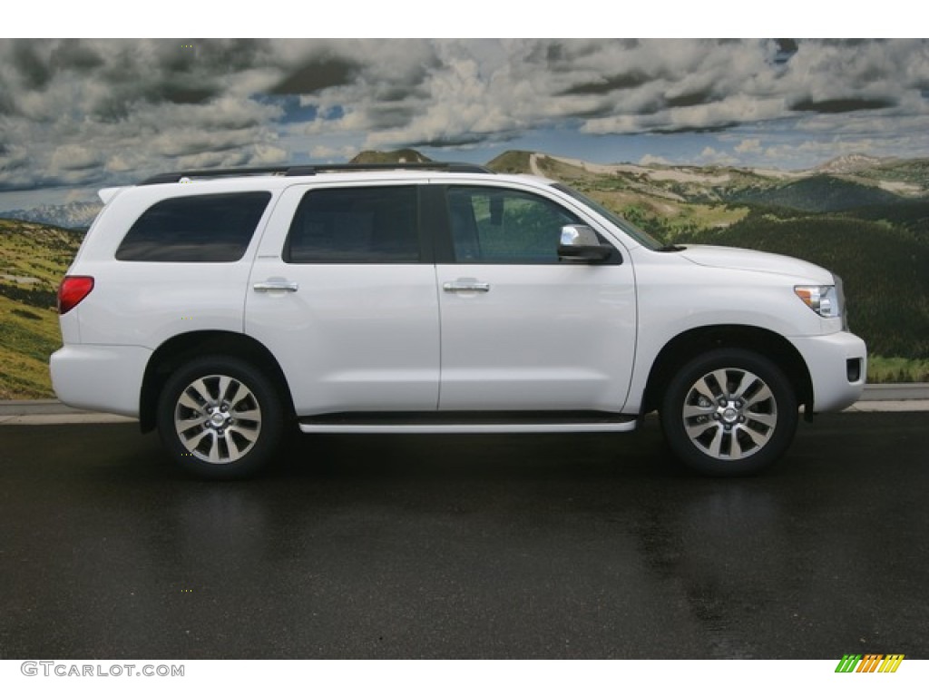 Super White 2011 Toyota Sequoia Limited 4WD Exterior Photo #51442458