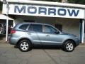 2009 Silver Blue Hyundai Santa Fe GLS 4WD  photo #1