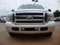 2005 Oxford White Ford F350 Super Duty Lariat Crew Cab Dually  photo #8