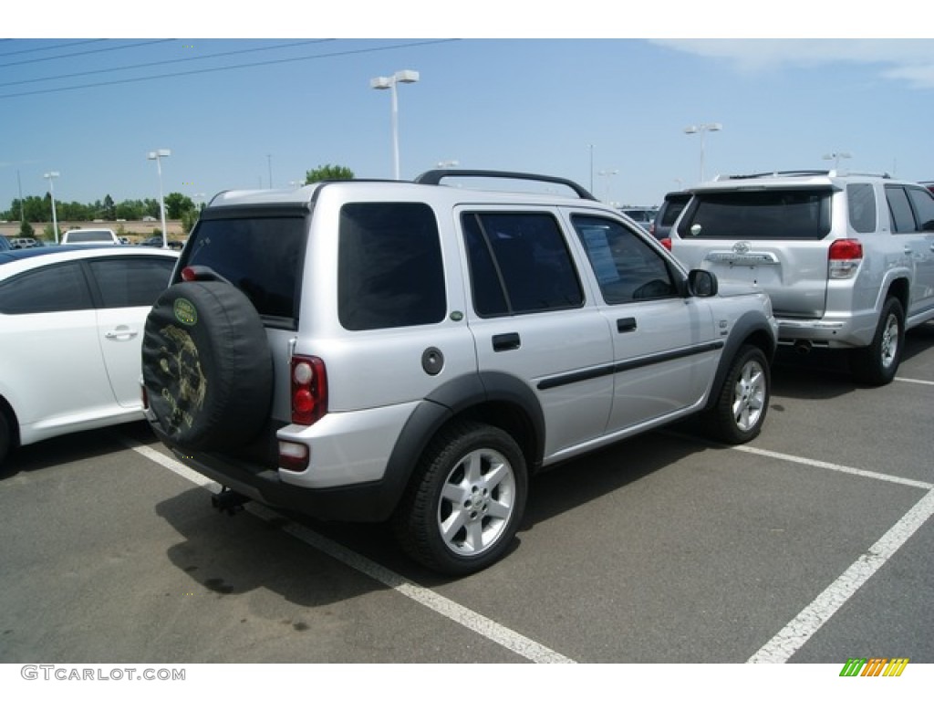 2004 Freelander HSE - Zambezi Silver Metallic / Black photo #2