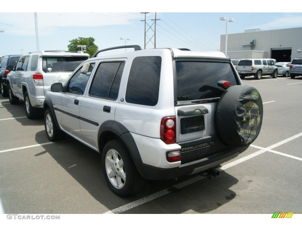 2004 Freelander HSE - Zambezi Silver Metallic / Black photo #3