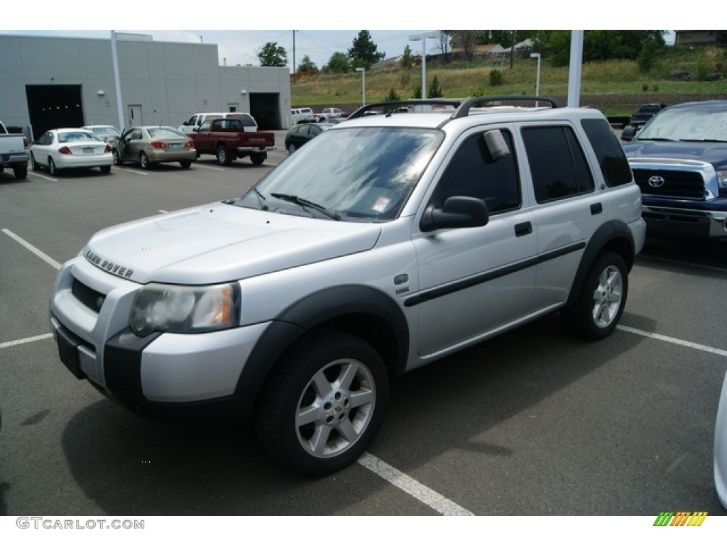 2004 Freelander HSE - Zambezi Silver Metallic / Black photo #4