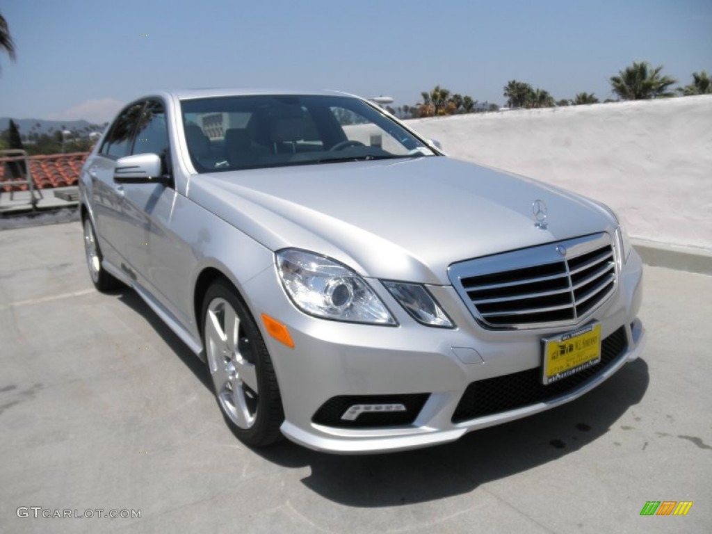 2011 E 350 Sedan - Iridium Silver Metallic / Ash/Black photo #1