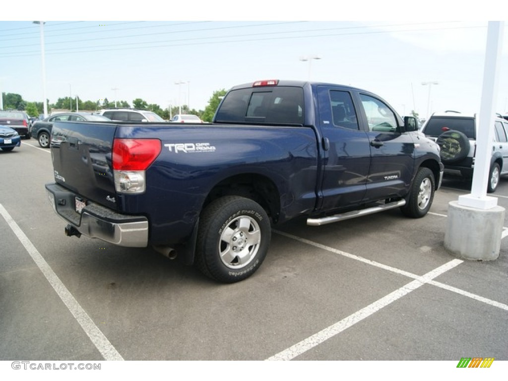 2008 Tundra SR5 TRD Double Cab 4x4 - Nautical Blue Metallic / Graphite Gray photo #2