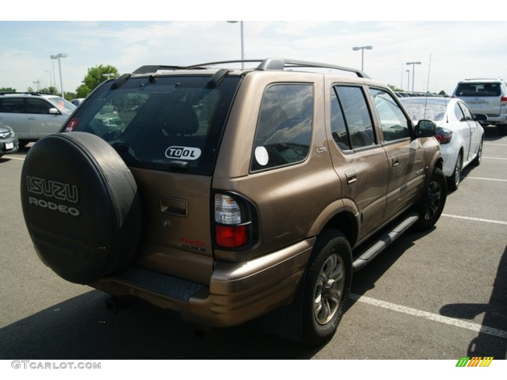 2000 Rodeo LSE 4WD - Roman Bronze Metallic / Beige photo #2