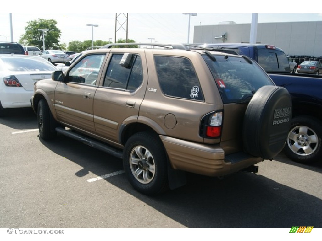 2000 Rodeo LSE 4WD - Roman Bronze Metallic / Beige photo #3