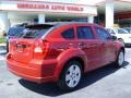 2007 Inferno Red Crystal Pearl Dodge Caliber SXT  photo #5