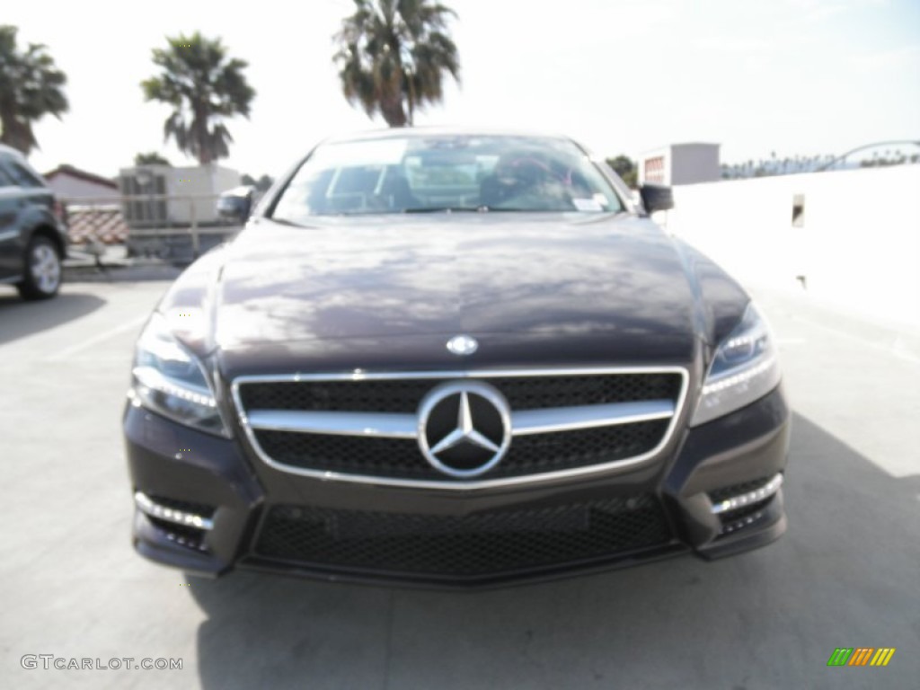 2012 CLS 550 Coupe - Cuprite Brown Metallic / Black photo #2