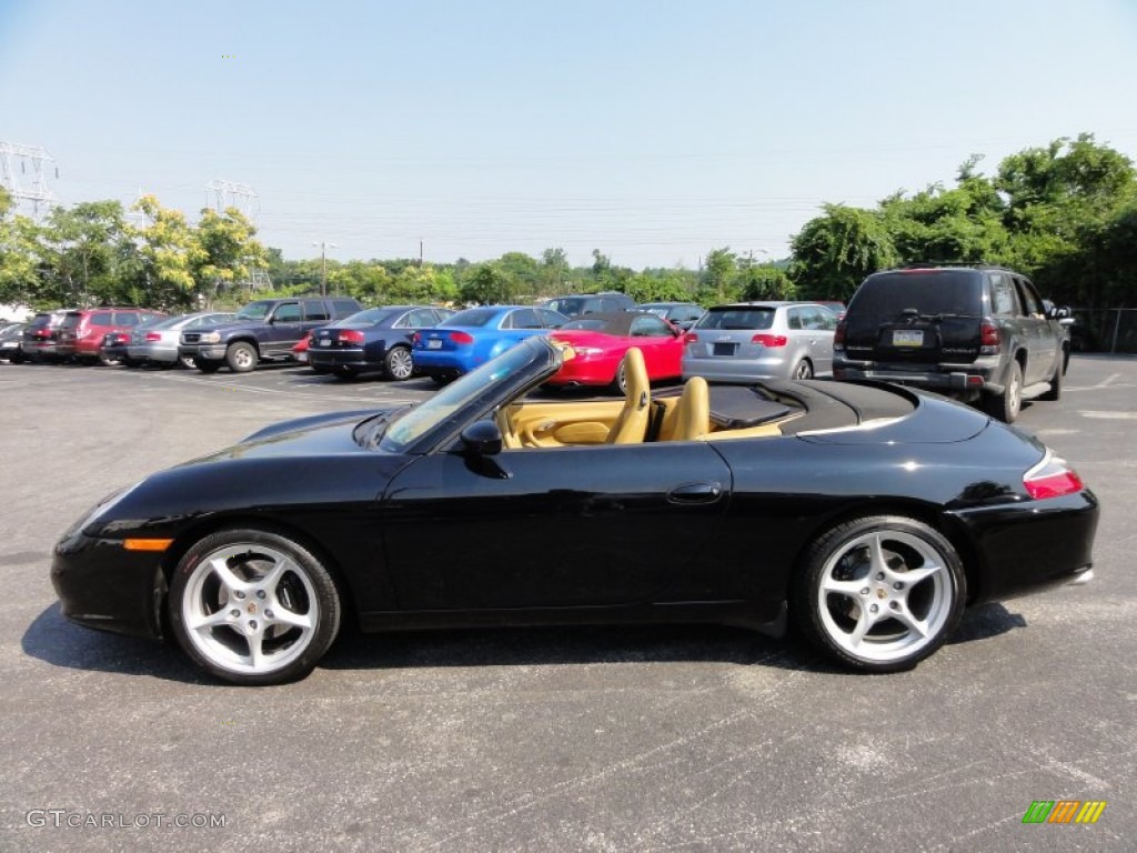 Black 2002 Porsche 911 Carrera Cabriolet Exterior Photo #51448947