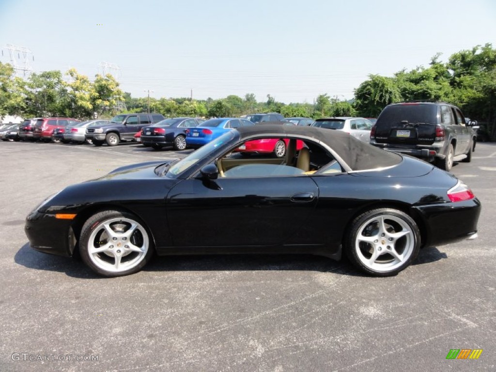 Black 2002 Porsche 911 Carrera Cabriolet Exterior Photo #51449394