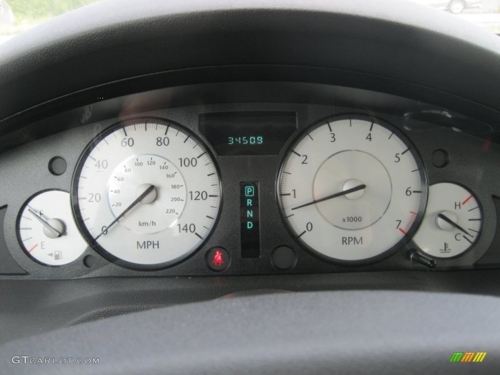 2010 Chrysler 300 Touring AWD Gauges Photo #51450306