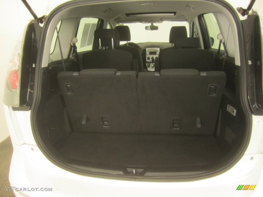 2006 MAZDA5 Touring - Whitewater Pearl / Black photo #14