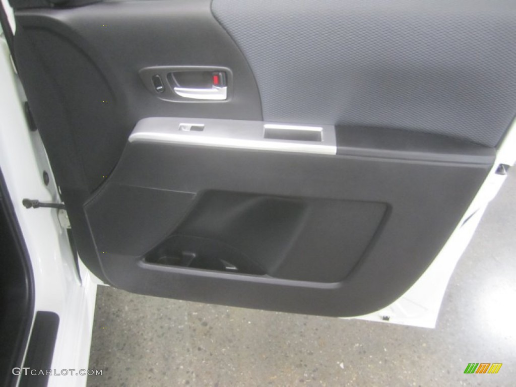 2006 MAZDA5 Touring - Whitewater Pearl / Black photo #20