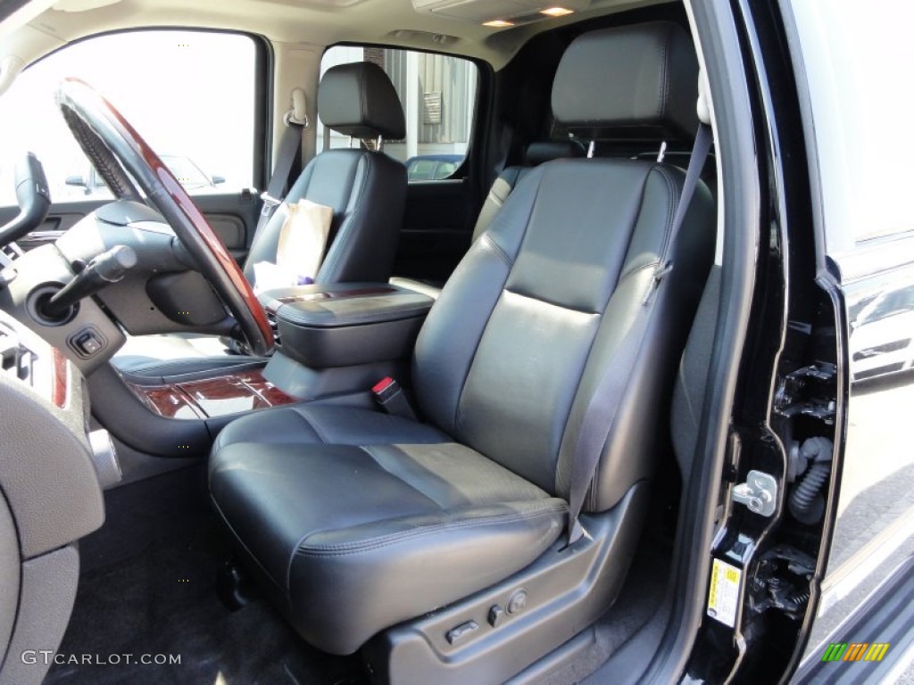 Ebony/Ebony Interior 2009 Cadillac Escalade EXT AWD Photo #51451053