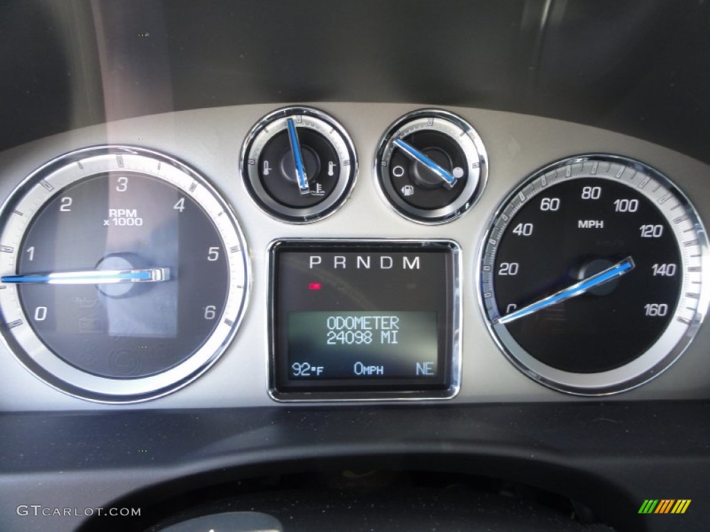 2009 Cadillac Escalade EXT AWD Gauges Photo #51451521