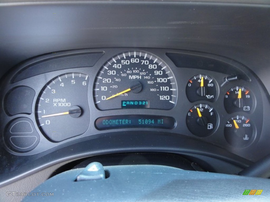 2004 Chevrolet Tahoe LS 4x4 Gauges Photo #51453057