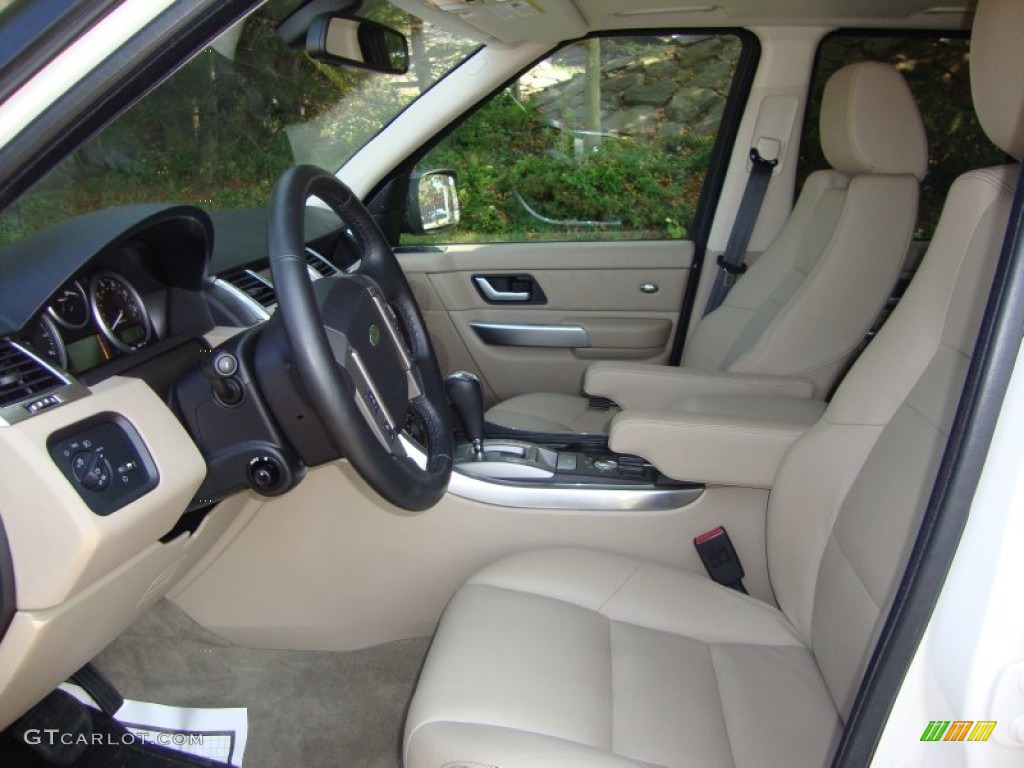Almond/Nutmeg Interior 2009 Land Rover Range Rover Sport HSE Photo #51453603
