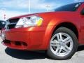 2008 Sunburst Orange Pearl Dodge Avenger SXT  photo #2