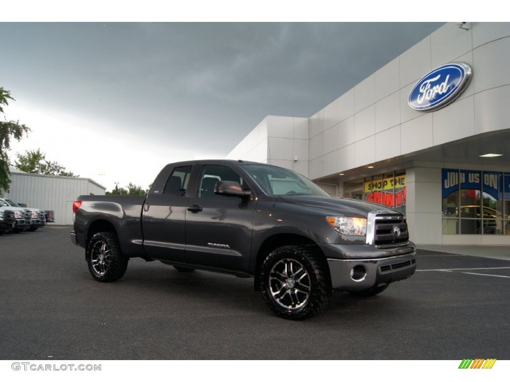 2011 Tundra TRD Double Cab 4x4 - Magnetic Gray Metallic / Graphite Gray photo #1