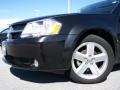 2008 Brilliant Black Crystal Pearl Dodge Avenger SXT  photo #2