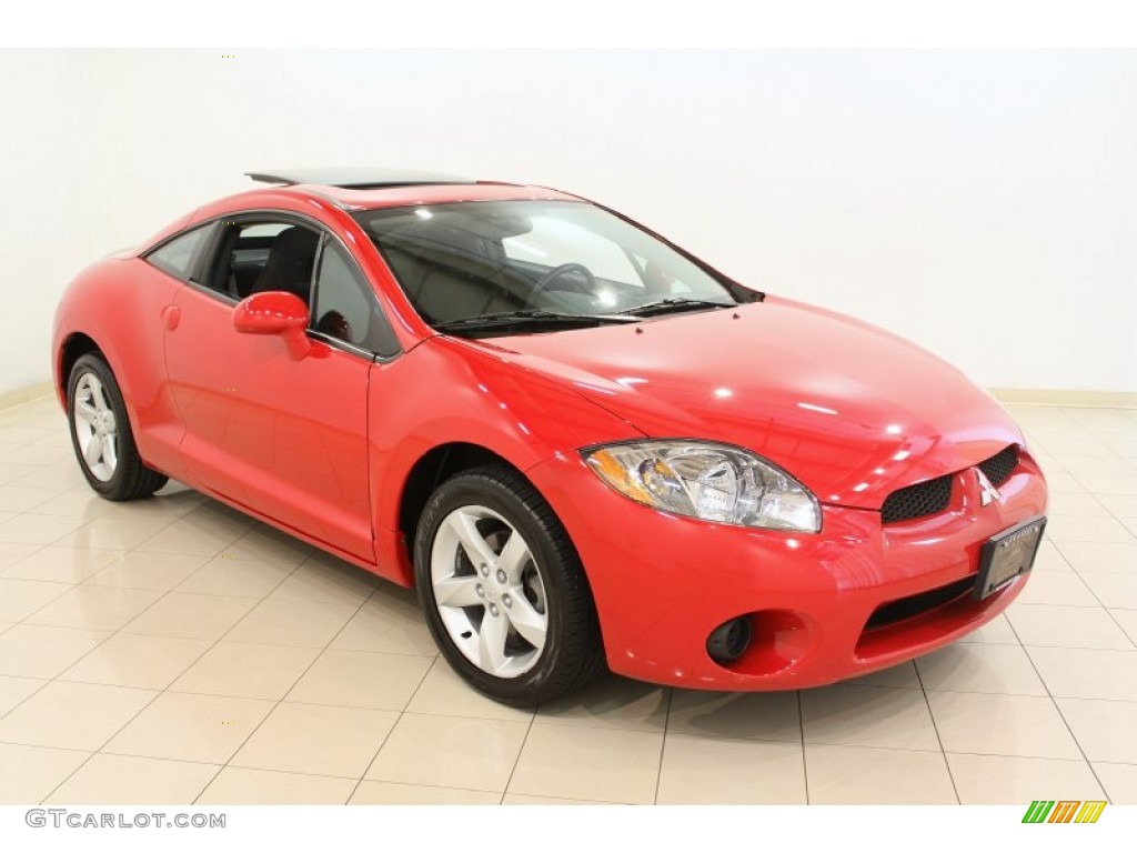 Pure Red Mitsubishi Eclipse