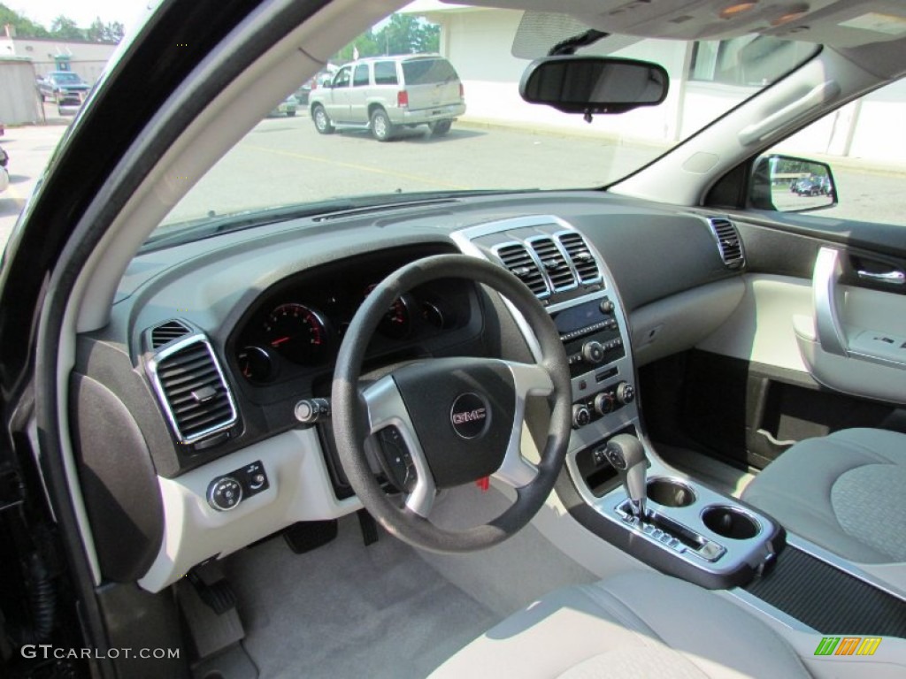 2009 GMC Acadia SLE Light Titanium Dashboard Photo #51456351