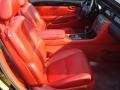 Pimento Red 2005 Lexus SC 430 Pebble Beach Edition Interior Color