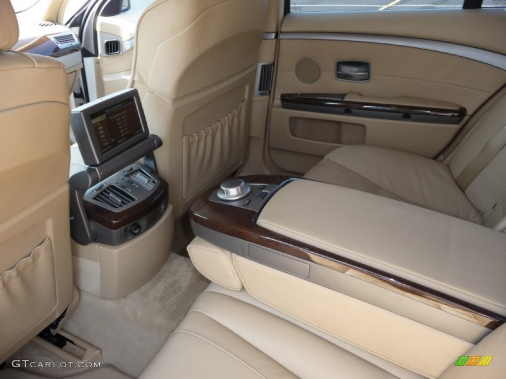 2006 7 Series 750i Sedan - Alpine White / Dark Beige/Beige III photo #11