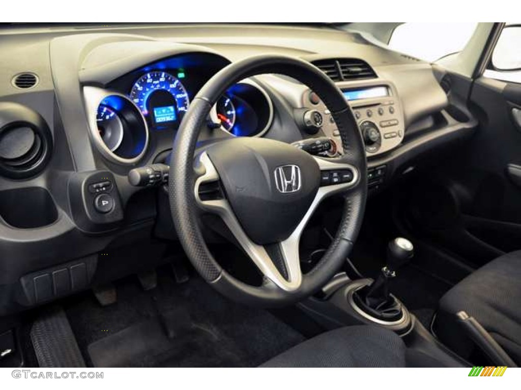 2010 Honda Fit Sport Sport Black Dashboard Photo #51457759