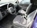 Medium Gray 1999 Chevrolet Tracker Soft Top 4x4 Interior Color