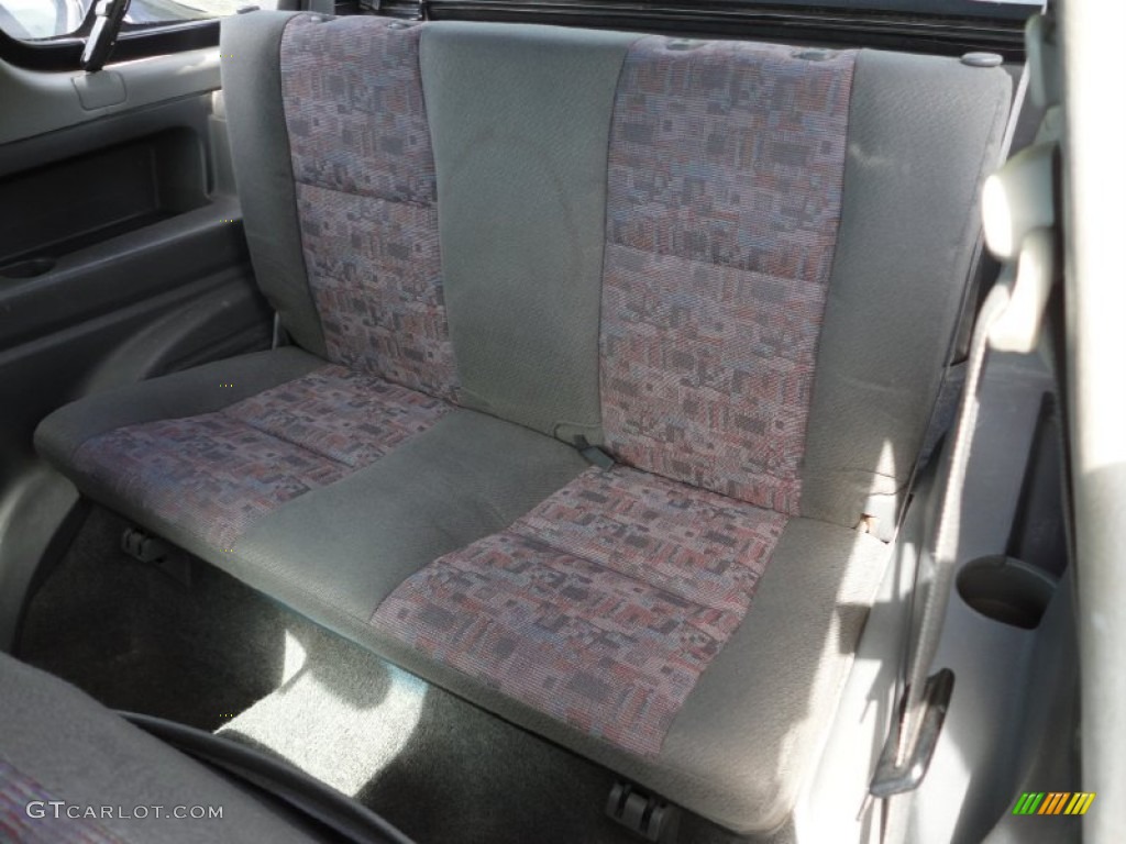 Medium Gray Interior 1999 Chevrolet Tracker Soft Top 4x4 Photo #51458781