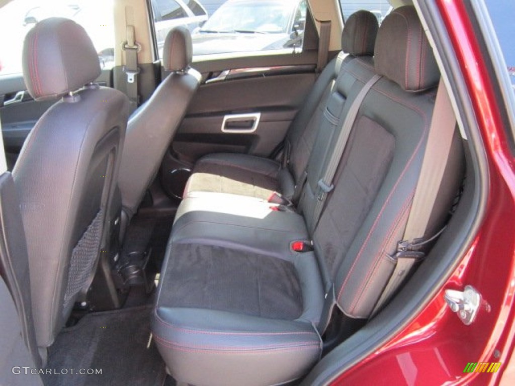 Black Interior 2008 Saturn VUE Red Line Photo #51459132
