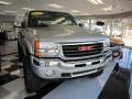 2005 Silver Birch Metallic GMC Sierra 1500 SLE Regular Cab 4x4  photo #2