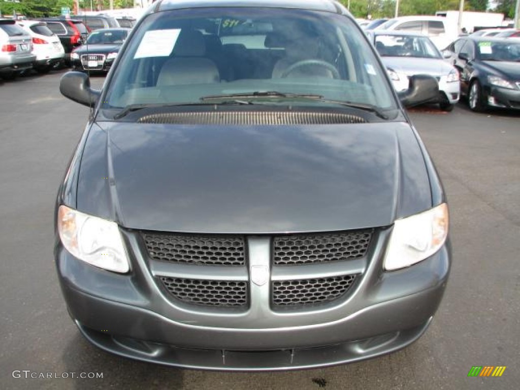 2002 Grand Caravan Sport - Onyx Green Pearl / Taupe photo #3