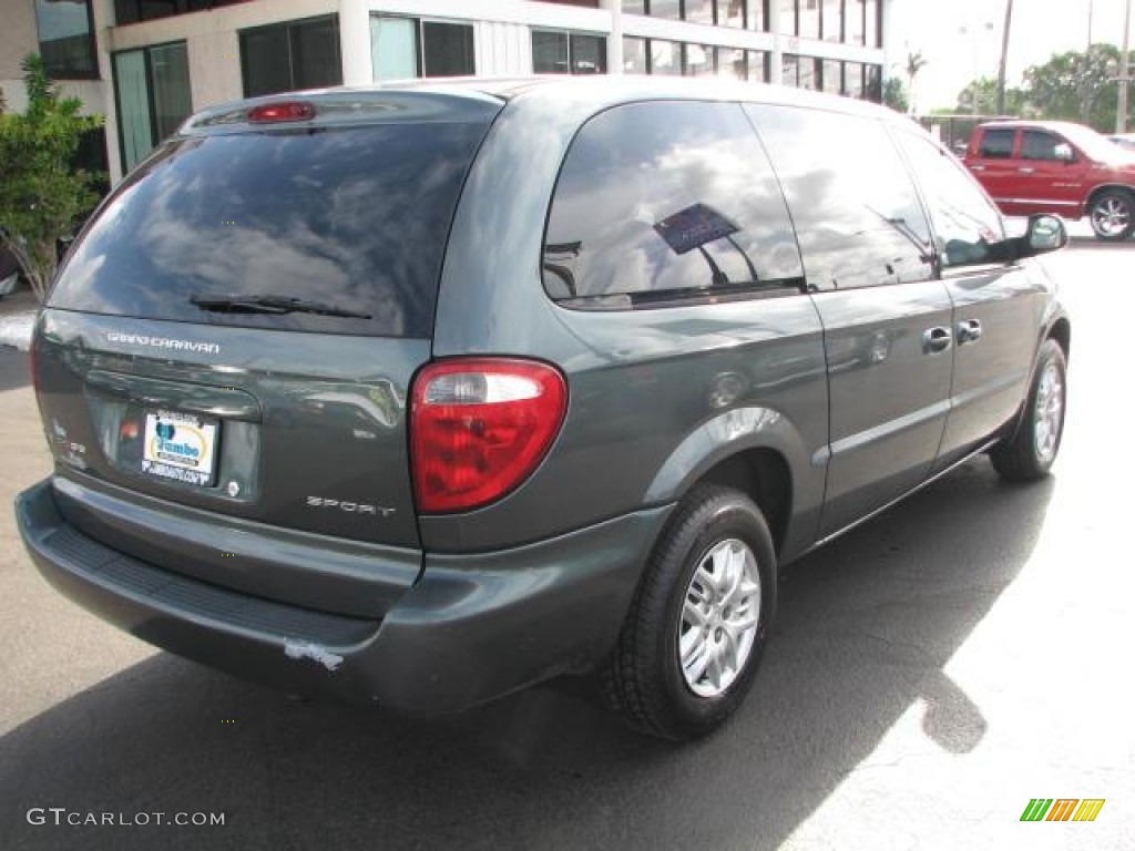 2002 Grand Caravan Sport - Onyx Green Pearl / Taupe photo #12