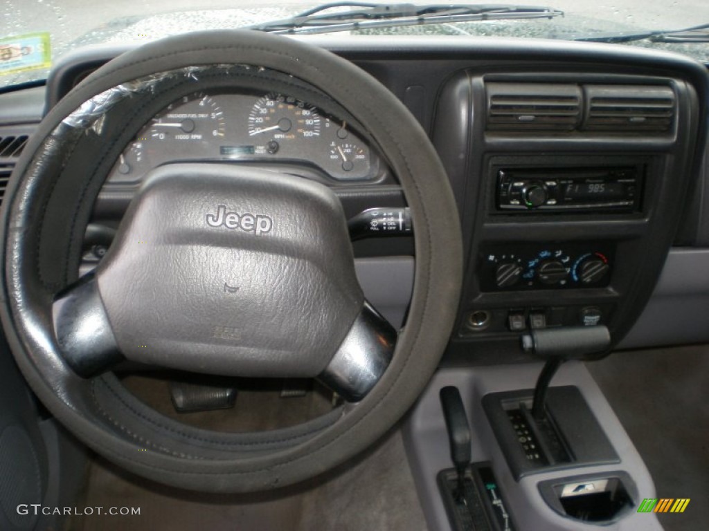 1998 Cherokee Sport 4x4 - Moss Green Pearl / Mist Gray photo #19