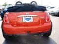 2006 Hot Orange Metallic Mini Cooper Convertible  photo #5