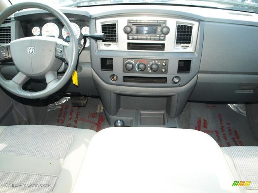 2007 Ram 2500 Big Horn Edition Quad Cab 4x4 - Inferno Red Crystal Pearl / Medium Slate Gray photo #10