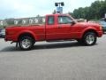 2002 Bright Red Ford Ranger Edge SuperCab  photo #3