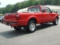 2002 Bright Red Ford Ranger Edge SuperCab  photo #4
