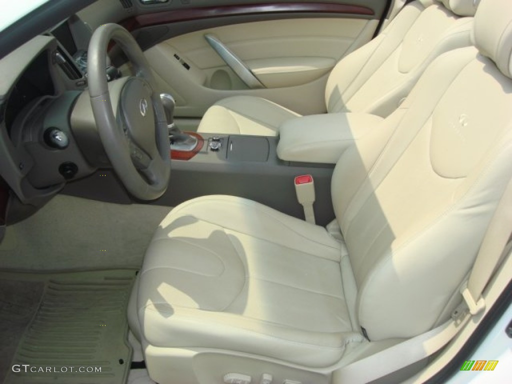 Wheat Interior 2009 Infiniti G 37 Convertible Photo #51462861