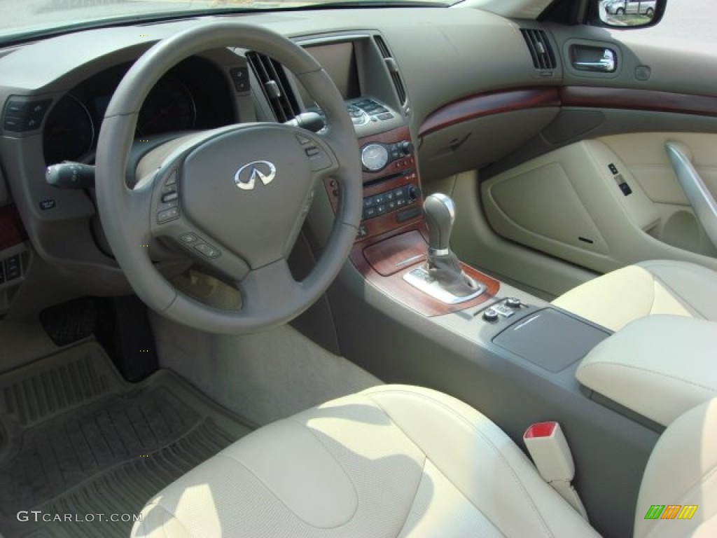 2009 Infiniti G 37 Convertible Wheat Dashboard Photo #51462900