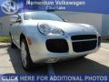 Crystal Silver Metallic 2005 Porsche Cayenne Turbo
