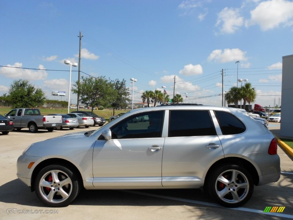 Crystal Silver Metallic 2005 Porsche Cayenne Turbo Exterior Photo #51462993