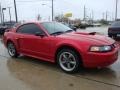 2001 Laser Red Metallic Ford Mustang GT Coupe  photo #2
