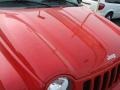 2004 Flame Red Jeep Liberty Limited 4x4  photo #3